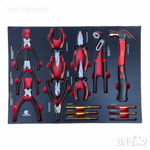 Професионален шкаф с инструменти EVERFORCE 251 части, снимка 10 - Други инструменти - 43353315