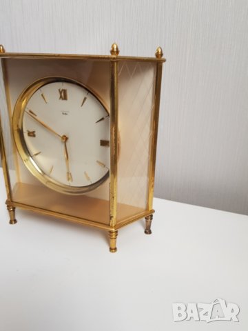 Стар луксозен настолен часовник Junghans Meister, снимка 2 - Антикварни и старинни предмети - 32500246