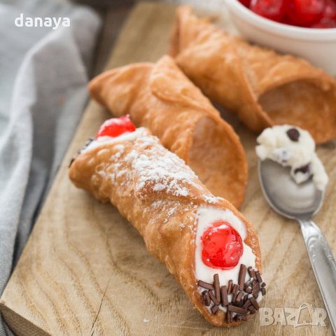 2584 Комплект метални форми за каноли, 3 броя, снимка 8 - Други - 35347901