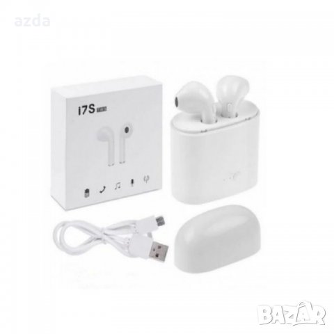 безжични слушалки I7S TWS слушалки Bluetooth , снимка 4 - Безжични слушалки - 28718803