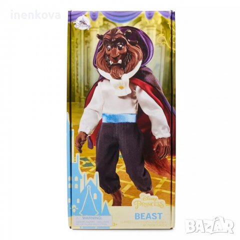 Кукла Звяр - оригинална кукла Красавицата и звярът - Дисни Стор Disney Store  Дисни , снимка 7 - Кукли - 38653701