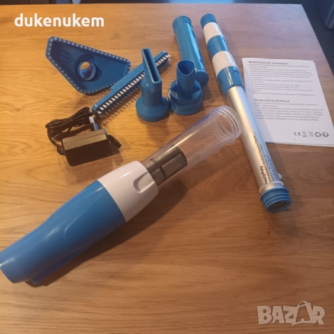 PoolyPoly 3 в 1 безжична прахосмукачка за басейн с акумулаторна батерия, снимка 9 - Прахосмукачки - 52083595