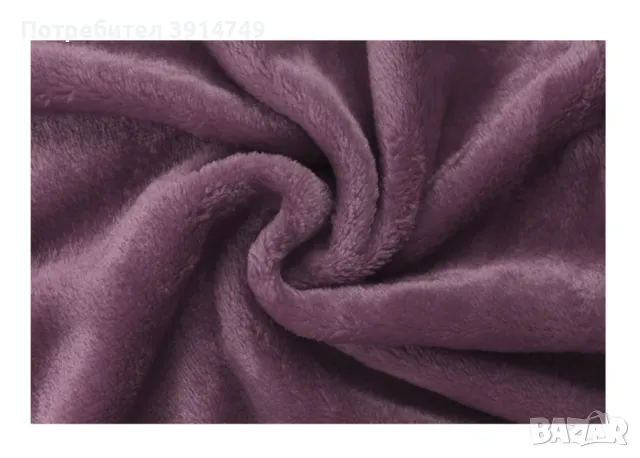 Халат от пухкав, плътен (240 г/кв.м) топъл полар, високо качество; мъже/жени, S, M, L, НОВ, снимка 4 - Други - 43288070