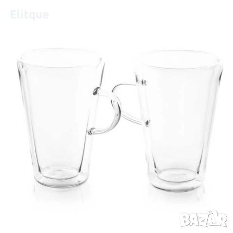 Чаша за капучино и лате 370ml, 2 броя, снимка 3 - Чаши - 52852633