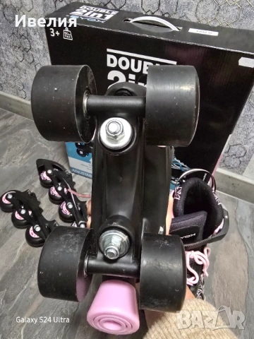 Ролери и кънки Byox Double 2в1, размер 30-33 регулеруеми, снимка 2 - Ролери, кънки - 53066649