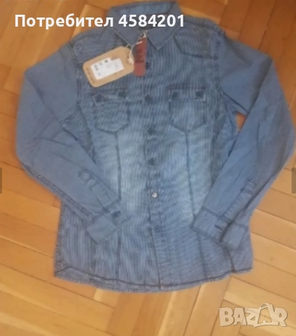 НОВИ детски блузи RICHMOND,WANEX и риза SMALL GANG за 12 г.момче, снимка 6 - Детски Блузи и туники - 51603069