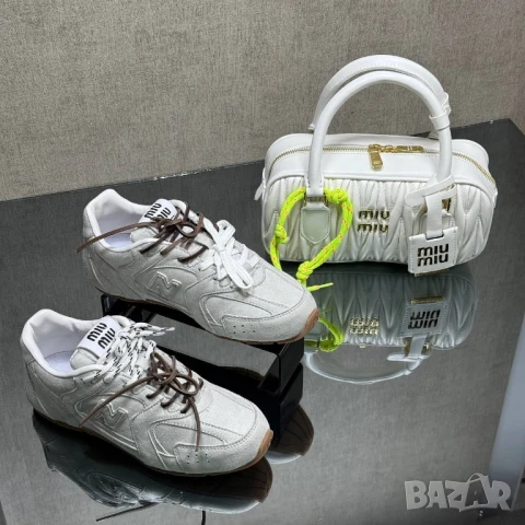 дамски маратонки miu miu , снимка 7 - Маратонки - 50596274