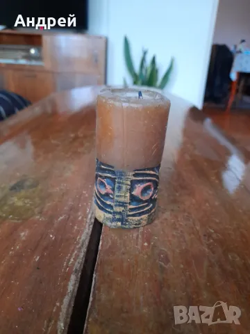 Стара декоративна свещ #2