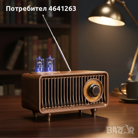 Bluetooth радио колонка AS19 - ретро стил и дизайн, снимка 5 - Bluetooth тонколони - 53488293