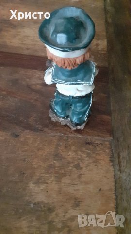 фигура Моряк уникална и красива много запазена, за декорация, снимка 3 - Статуетки - 37762175