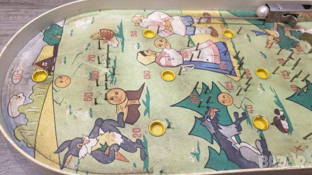 Руска Соц СССР Настолна Детска Игра Флипер, снимка 5 - Колекции - 43805190