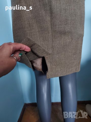 Луксозна вълнена пола класически модел "Falda"/ голям размер, снимка 5 - Поли - 32555983