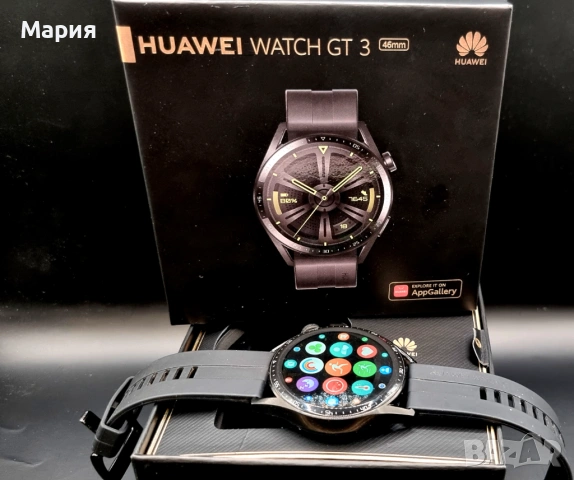 Huawei Watch GT 3 46mm, снимка 2 - Смарт часовници - 53199963