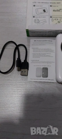 4G/5G LTE безжичен мобилен Wi-Fi рутер R603-5 White (работи с всички оператори), снимка 4 - Рутери - 53232229