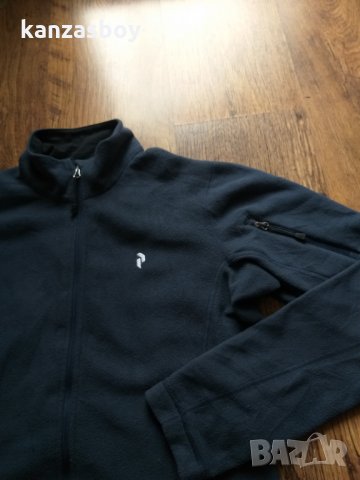 peak performance w fleece j - страхотно поларено горнище КАТО НОВО, снимка 5 - Спортни екипи - 35142224