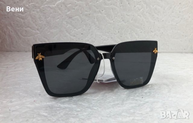 Gucci 2020 дамски слънчеви очила с пчелички, снимка 5 - Слънчеви и диоптрични очила - 28633778