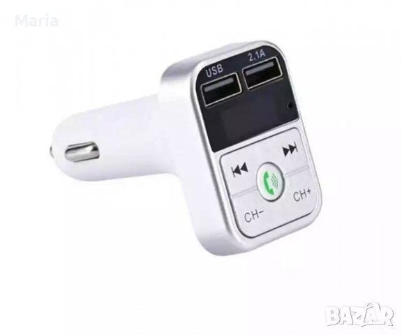 Bluetooth FM трансмитер MP3 Player USB зарядно хендсфри, снимка 2 - Аксесоари и консумативи - 29133641