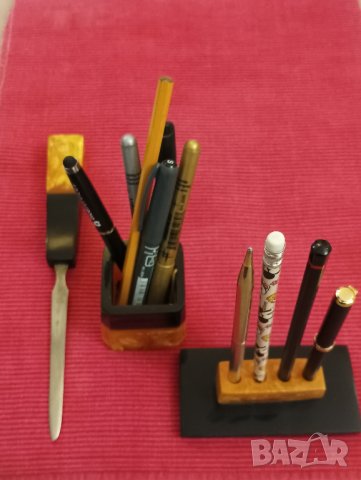 Комплект за бюро от каталин, СССР. , снимка 9 - Антикварни и старинни предмети - 43968996