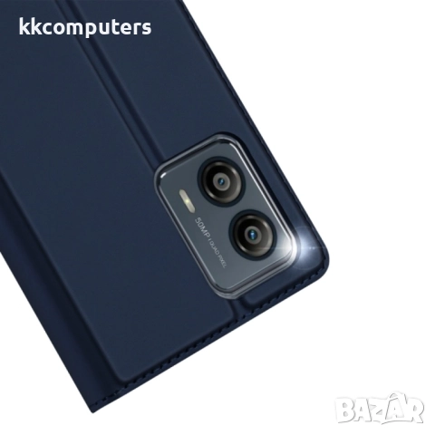 Motorola Moto G53 5G DUX DUCIS Кожен Калъф и Протектор, снимка 5 - Калъфи, кейсове - 52583799