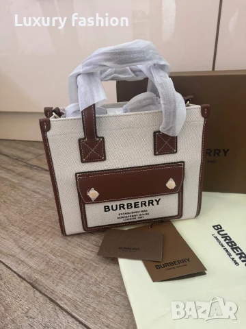 Дамска чанта Burberry , снимка 2 - Чанти - 51405032