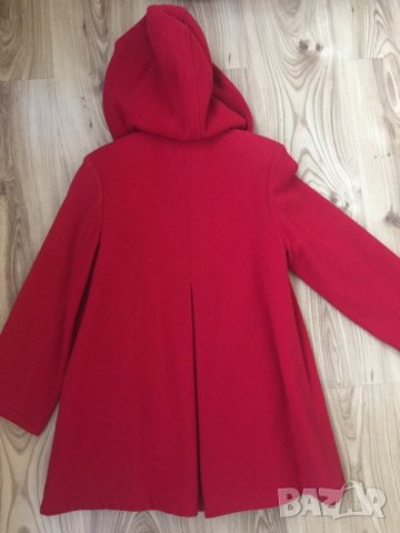 Детско палто LCWkiki, за 10г./140см, с качулка, 80% вълна 20% полиамид, много запазено, снимка 17 - Детски якета и елеци - 27419735