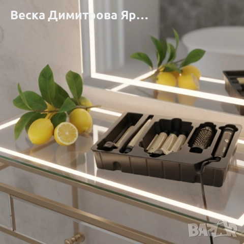 S&R Styling SD-691B – Мултифункционален комплект за оформяне на коса 4 в 1, снимка 2 - Други - 52362020