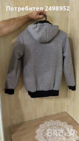 Двулицево Пролетно-есенно детско яке за момче, Размер 14 години, снимка 4 - Детски якета и елеци - 52509908