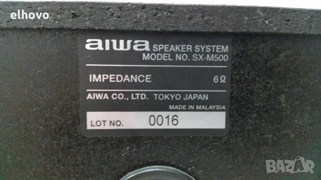 Аудио система AIWA XR-M501EZ, снимка 6 - Аудиосистеми - 28961930