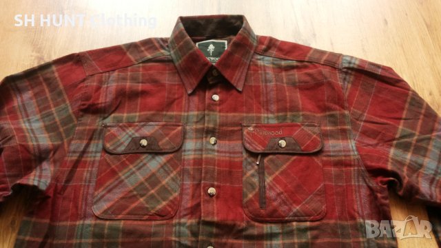 PINEWOOD Shirtt размер L за лов риза - 473, снимка 4 - Ризи - 43467284