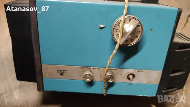 Къмпинг телевизор Електроника ВЛ-100  СССР 1970г, снимка 4 - Антикварни и старинни предмети - 50064704