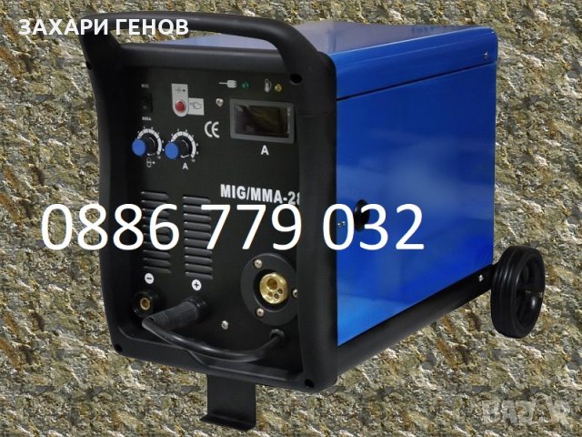 280А Електрожен + Телоподаващо инверторно с дисплей - трифазно, снимка 1
