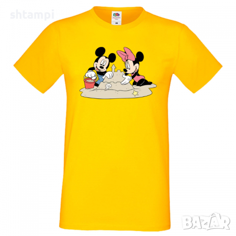 Мъжка тениска Mickey & Minnie 4 Подарък,Изненада,Рожден ден, снимка 10 - Тениски - 36575522