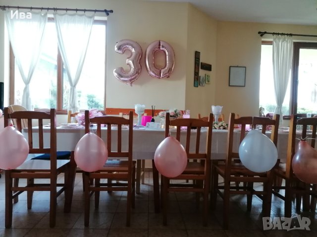 Светеща арка с балони за 30 - ти рожден ден и декорации за Варна, снимка 12 - Декорация - 40781188