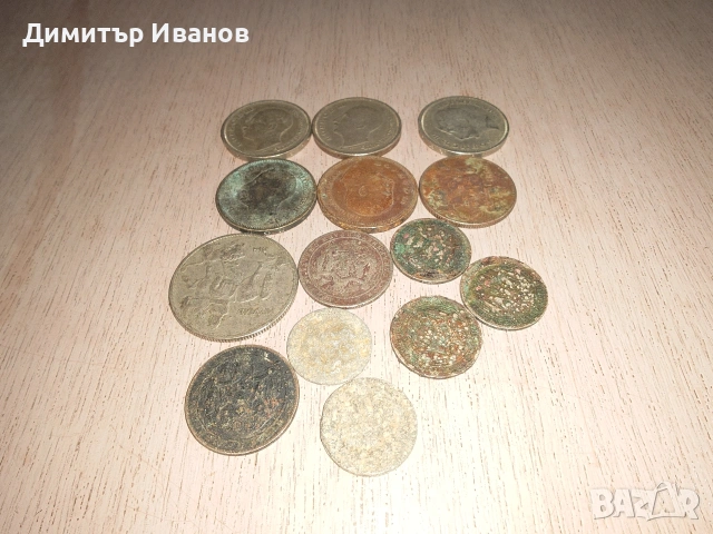 Различни монети от царско, комунистическо и след 89та + 2 чуждестранни монети. , снимка 8 - Нумизматика и бонистика - 53345386