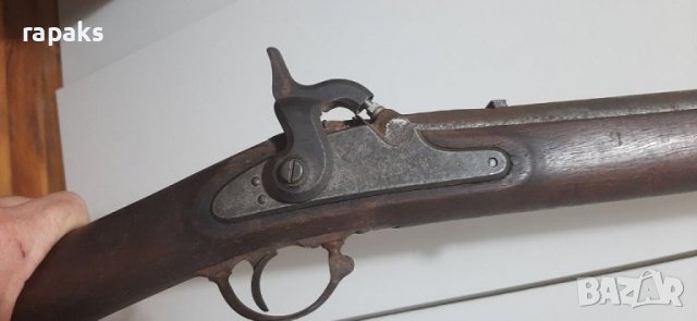 Капсолна пушка Ремингтон. Мускет, Сприйнгфилд, Ремингтон. карабина, снимка 3 - Антикварни и старинни предмети - 38463799