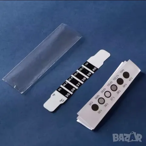 2 ленти термометри за бързо мерене на температура при малки деца и възрастни, снимка 5 - Други - 47491169