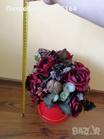 Рози изкуствени обемни , снимка 4 - Декорация за дома - 49401092