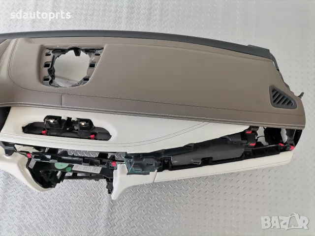 Табло BMW X5 F15 X6 F16 HUD Mocha Nappa Гладка Кожа, снимка 5 - Части - 50303535