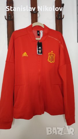 Футболно горнище на Испания (Presentation jacket) 2018-2019, Size XL, снимка 1 - Спортни дрехи, екипи - 43491259