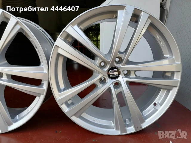 Оригинални джанти 19" 5х112 Seat, снимка 5 - Гуми и джанти - 50508420
