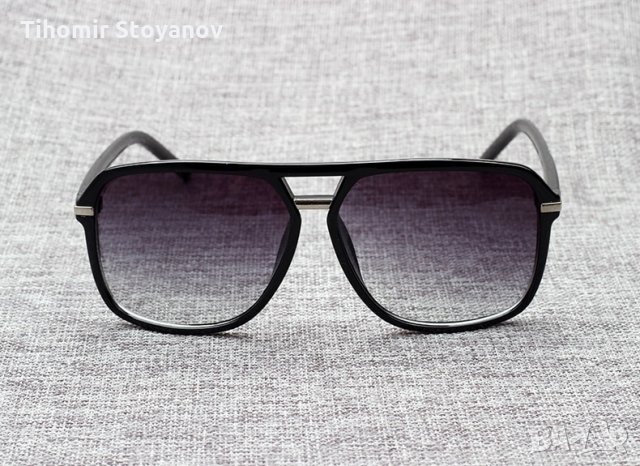 Мъжки слънчеви очила в квадратен стил New 2021, снимка 4 - Слънчеви и диоптрични очила - 32464811