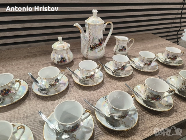 Порцеланов сервиз за кафе , снимка 14 - Сервизи - 52184297