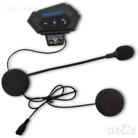Безжични Bluetooth слушалки шумопотискащи слушалки с микрофон за ясни разговори за мотор мотоциклет , снимка 5 - Аксесоари и консумативи - 44031852