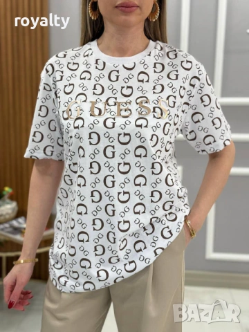 Guess Дамска Тениска , снимка 2 - Тениски - 53390183