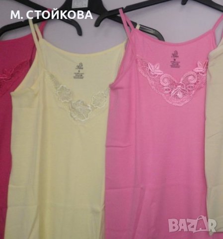 ПОСЛЕДНИ БРОЙКИ! дамски корсажи потник с бродерия и тънка презрамка  - разпродажба, снимка 4 - Потници - 21030331