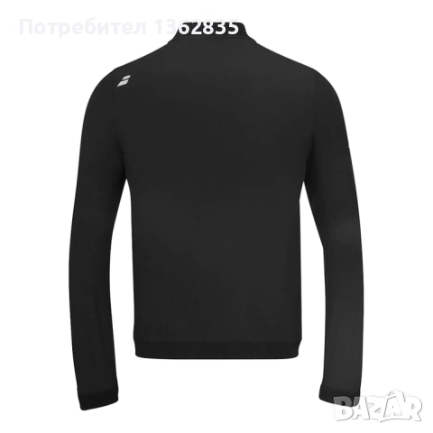 НОВО оригинално черно яке горнище анцуг BABOLAT размер XL от Германия, снимка 4 - Спортни дрехи, екипи - 52407172