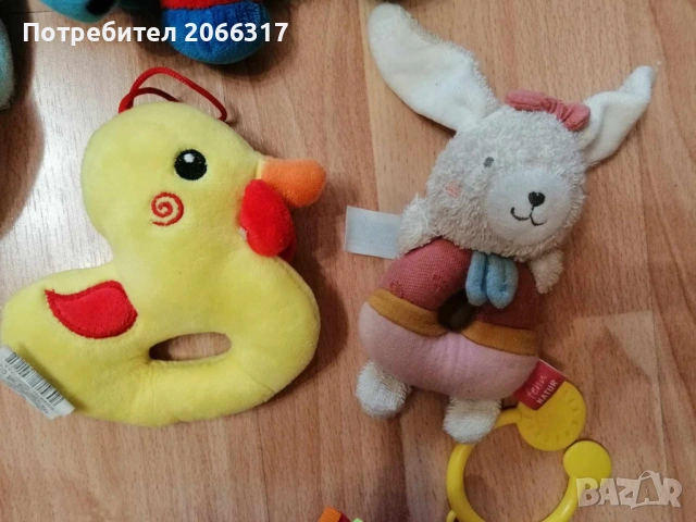 Бебешки играчки - лот, снимка 7 - Дрънкалки и чесалки - 53404301