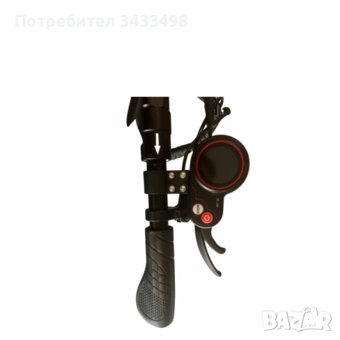 Супер бързият електрически  сгъваем скутер в черно с червено, снимка 8 - Други спортове - 52010346