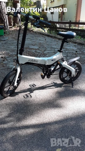 Електрически сгъваем велосипед ROBBO S6 36 v, 6.4 Ah, 250w 