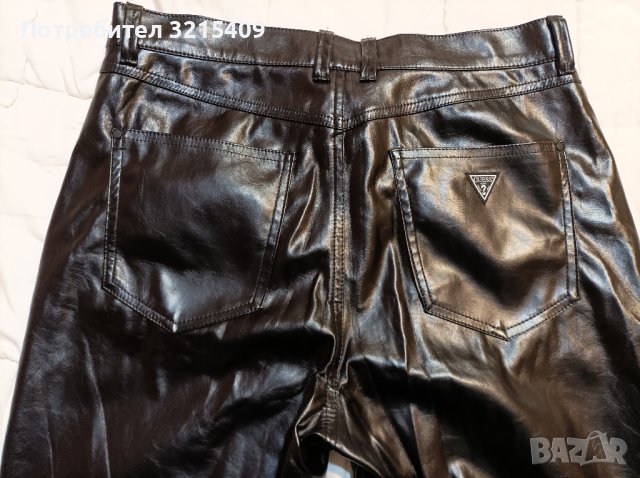 Guess Нов дамски кожен панталон , снимка 8 - Панталони - 43929218